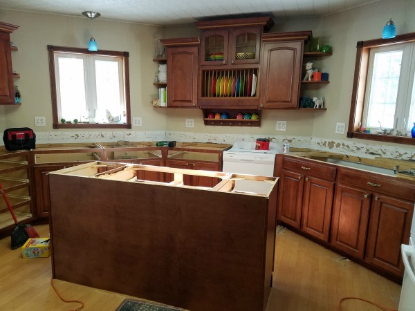 Kitchen After Counter Removal