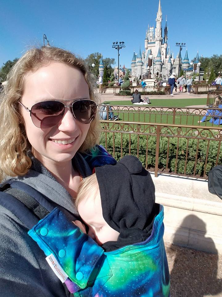 Micah Sleeping at Disney