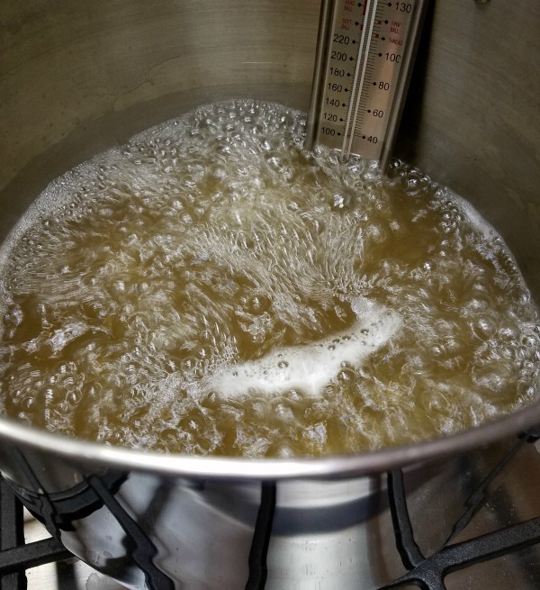 Finishing Maple Syrup on the Stovetop