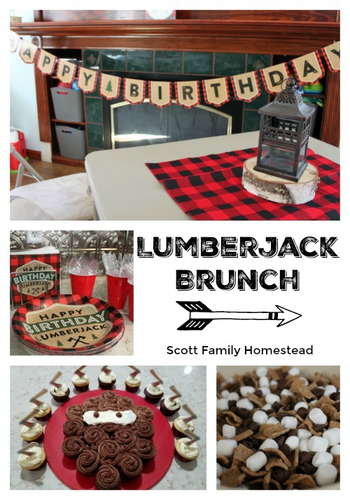 Lumberjack Brunch Birthday Party