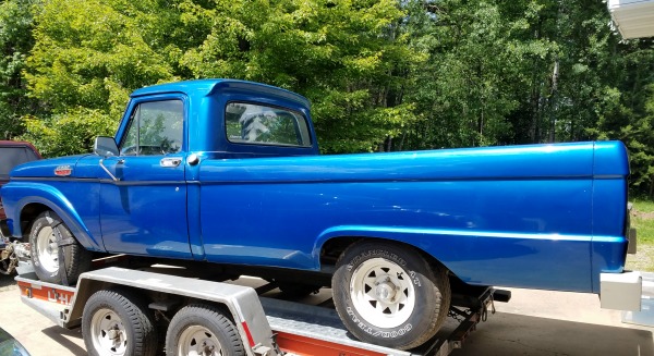 Little Blue Truck Long Bed