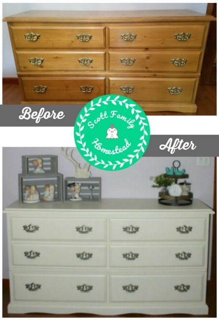 Dresser Before and After